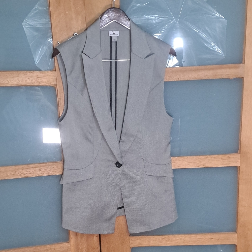 Vintage Worthington Women's Classic Gray Vest
